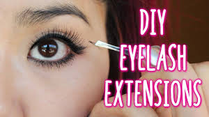 Repeat by dabbing whisper light in black to the base of your natural lashes, concentrated above the root and wait 30 seconds to one minute. How To Apply Individual Lashes Diy Eyelash Extensions Diy Eyelash Extensions Eyelash Extensions Lashes Diy