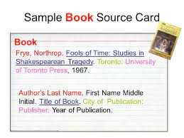 Knowing how to cite your sources properly can get confusing. How To Write Source Cards For Research Papers Ppt Video Online Download