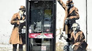 Banksy is coming to fukuoka! Logo Wer Ist Banksy Zdftivi