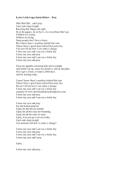 When everything i'll ever do i'll do for you and i go la la la la la. Lyrics Lirik Lagu Justin Bieber Leisure Entertainment General
