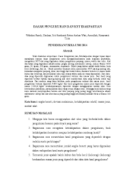 Dasar pengukuran dan ketidakpastian rezky amaliah, nur arizkah, rika mansur, muhammad fathur rahmat pendidikan fisika abstrak telah dilakukan pengukuran panjang, pengukuran massa, serta pengukuran waktu dan suhu. Doc Laporan Pengukuran Dasar Dan Ketidakpastian Wahdini Ramli Academia Edu