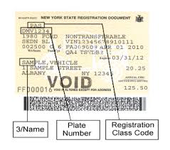 If you are a new resident to the state, you'll also need to have your car. New York Dmv Sample Registration Documents