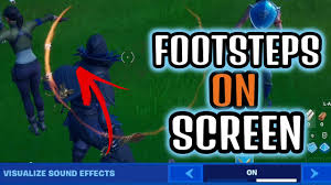 Hi guys today im gonna show you how to activate footsteps tracker on fortnite pc and any console which was there in fortnite mobile.it is not a fake video. How To See Footsteps In Fortnite Chapter 2 On Screen Youtube