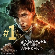 The truth is revealed Fantastic Beasts: The Secrets of Dumbledore is the #1  MOVIE IN SINGAPORE right now! Experience it