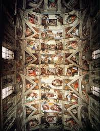 The pictures under the vault of the sistine chapel depict 9 scenes from the. Web Gallery Of Art Searchable Fine Arts Image Database