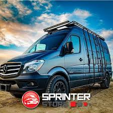 Mercedes Sprinter Conversion Van Camper Drop Alumniness Roof Rack Mercedes Sprinter Roof Rack Sprinter