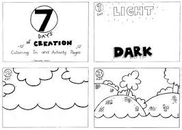 Creation day 6 coloring page childrens church ideas. 7 Days Of Creation Coloring Worksheets Teaching Resources Tpt