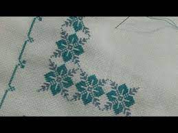 Welcome to free cross stitch & needlework patterns at allcrafts where you can find hundreds of free patterns and projects. Cross Stitch Design Cross Stitch Design For Bedsheets Tablecloths Dosuti Design Youtube