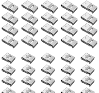 PV Panel Cable Organizers 30-Pack Solar Panel Cable Clips - Stainless Steel  Wire Clamps For PV Systems & Trailers Solar Panel Mounting Clips