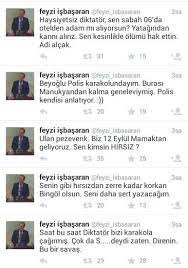 Bu satırları yazan feyzi i̇şbaşaran bu şekilde tutuklanıp cezaevinde yatmaktadır. Z6cm4b7mxdeokm