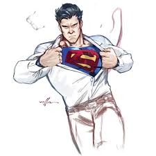 Boyscout Color Sketch For Today Superman Sketch Dccomics Digitalsketch Comicbookart Super Superhero Comic Books Art Superman