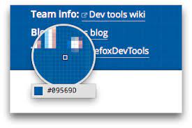 Clicking this icon enables you to use the eyedropper to select a new color for the element from the page Eyedropper Firefox Developer Tools Mdn