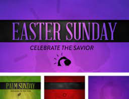 Jesus' entry into jerusalem coincided with the jewish festival of passover. Holy Week Colors Palm Sunday Title Graphics Igniter Media