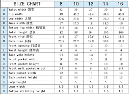 Boys Jeans Size Chart Teethcat Com