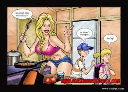 Blonde With Big Tits Mom Toon | Niche Top Mature