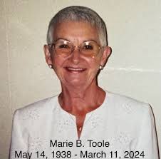 Obituary for Marie B (McTiernan) Toole