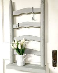 Repurposed Ladder Back Chair Shelf Chairs Repurposed Ladder Back Chairs Repurposed Ladders