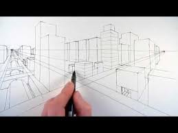 Gambar Pemandangan 2d Pake Pensil Menggambar Kota Dengan Dua Titik Perspektif Youtube 120 Sketsa Gambar Pemandangan Alam Bagus Di 2020 Pemandangan Gambar Kota Gambar