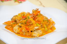 Ayam brand mackerel saus padang makanan kaleng 425 g. Gurame Saus Padang Fried Gourami With Padang Sauce Gizi Is Easy