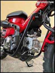 modifikasi honda ct125 by k speed thailand pakai ban tahu ala trail pertamax7 com ハンターカブ カブ110 カスタムバイク