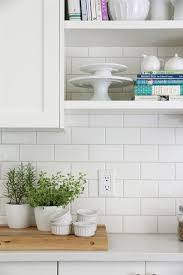 Backsplash 3x6 White Subway Tiles From Home Depot We Used Flextile Grout In Bone And Wen White Subway Tile Kitchen Subway Tile Kitchen Kitchen Tiles Backsplash