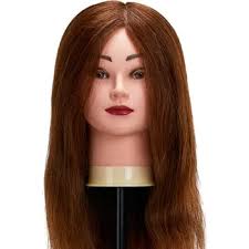 cvičná hlava pro kadeřníky