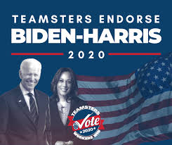 More like at a public execution. Teamsters The International Brotherhood Of Teamsters Today Announced Its Endorsement Of Former Vice President Joe Biden For President And Senator Kamala Harris Of California For Vice President Citing Their Strong Record
