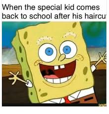 This makes it look like patrick is reacting to whatever is going on. 15 Special Kid Memes Ideas Memes Special Kids Kid Memes