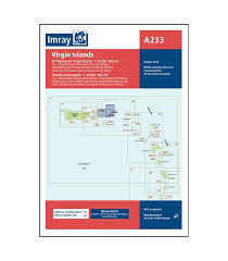 Imray Chart A233 Virgin Islands A231 And A232 2019 Edition