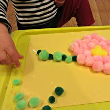 But i the meantime, i thought i would share some of our favourite pom pom crafts from around the web!! Easy Pom Pom Flower Crafts For Kids Sunshine Whispers