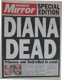 The Year 1997 The Month August Newspaper Front Pages