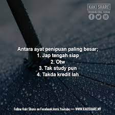 Awak sya nak jam jam ape awak jambatan ke boy: Kaki Share Facebook