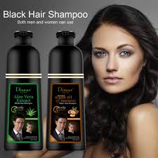 By the way, excuse my bad manners. Disaar Hair Care Aloe Vera Extract Black Hair Shampoo 400ml For Men And Women