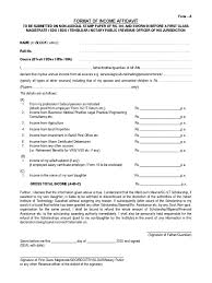 Pdffiller.com has been visited by 1m+ users in the past month Format Of Income Affidavit For Mcm Sc St Scholarship 4833 Government Politics