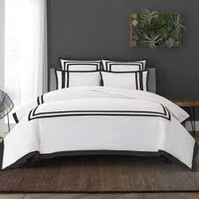 White duvet covers and sets available online now in the bedding range at harry corry. Wamsutta Hotel Border Micro Cotton Duvet Cover Set Bed Bath And Beyond Canada Duvet Cover Sets King Duvet Cover Sets Yellow Bedding