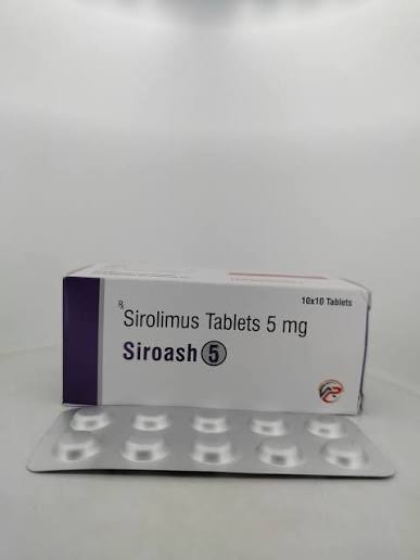 SIROASH 5 (SIROLIMUS TABLETS 5MG) at ₹ 800/strip | Siromus Tablet in Nagpur | ID: 2859016477397