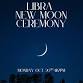 Libra New Moon Ceremony event image