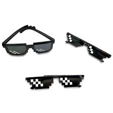 Browse 28 thug life sunglasses stock photos and images available, or start a new search to explore more stock photos and images. Tbsdqltev 3 Pack Thug Life Sunglasses Men Women Glass 8 Bit Pixel Mosaic Glasses Photo Props Unisex Sunglass Toy Black Buy Online In Bahamas At Bahamas Desertcart Com Productid 125566029