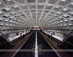 Washington Dc City Metro Station Underground Tunnel Photograph Digital Download Wall Art Pr Minimalist Architecture Architecture Modern Architecture Design