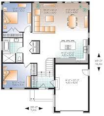 2 bedroom house in laaiplek. Modest Home With Two Bedrooms House Floor Plans Contemporary House Plans House Plans
