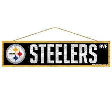 Pittsburgh Steelers Sign 4x17 Wood Avenue Design Steelers Sign Pittsburgh Steelers Steelers