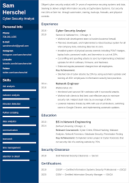 Account executive resume + guide with examples to land your next job in 2020. Cyber Security Resume Examples And 25 Writing Tips