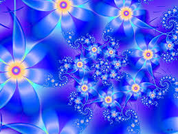 ✓ free for commercial use ✓ high quality images. Hd Wallpaper Blue And Brown Flower Wallpaper Color Pattern Shine Abstract Wallpaper Flare