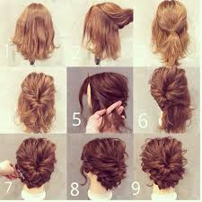 Hairstyles For Short Hair For Graduation Graduation Hairstyles Hairstylesforshorthair Short Short Wedding Hair Hair Styles Short Hair Updo