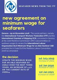 Below is the draft national minimum wage order that was released after the expert panel's decision of 1 june 2018. Ccoo Estiba Espana On Twitter Roos Christian Barttuki Itfglobalunion Itfseafsupport Acv Maritime Acvtranscom Very Good Job Of Our Colleague Of Itfseafarers Itfglobal Twitter