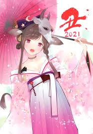 插画/CG] 天三月cleavage 和服| #38731 - Voiux 图库