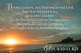 Bible Verses KJV on Twitter: "1John 4:10 KJV Herein is love, not ...