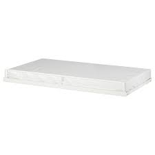 It's the details that make this bunk bed unique. Vitval Bunk Bed Frame With Underbed White Light Gray Twin Ikea