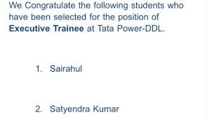 Another reason to choose freecharge for your tata power bill payment is our 'reminder' feature. How Is The Lifestyle Of An Executive Trainee At Tata Power Ddl Quora
