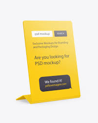Matte Magazines Mockup Yellow Author